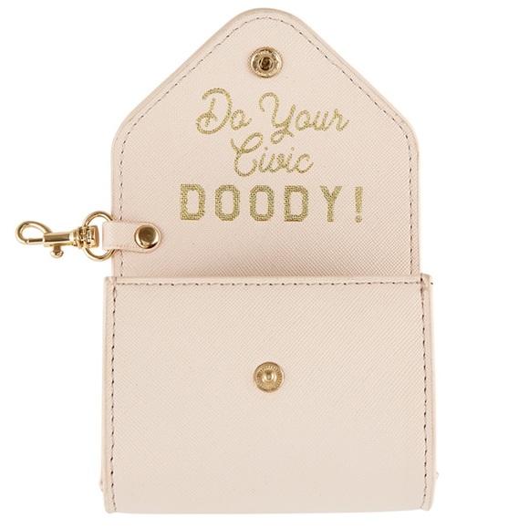 NWT Blush Polka Dot Saffiano Collar 3 PC Set - Picture 5 of 6